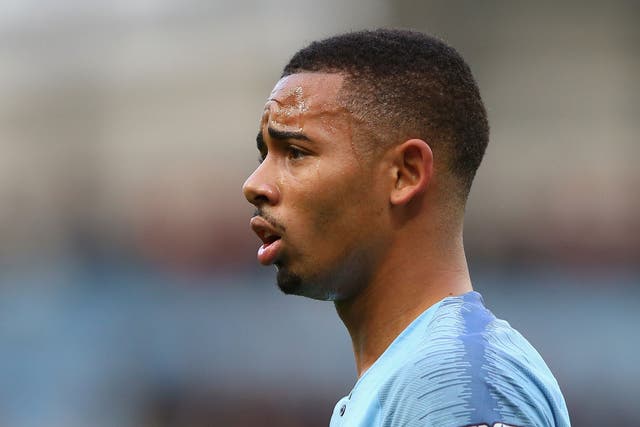 Gabriel Jesus has lost the battle with Sergio Aguero to be Manchester City's first-choice striker