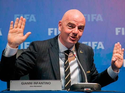 Gianni Infantino has long been keen to increase World Cup participation