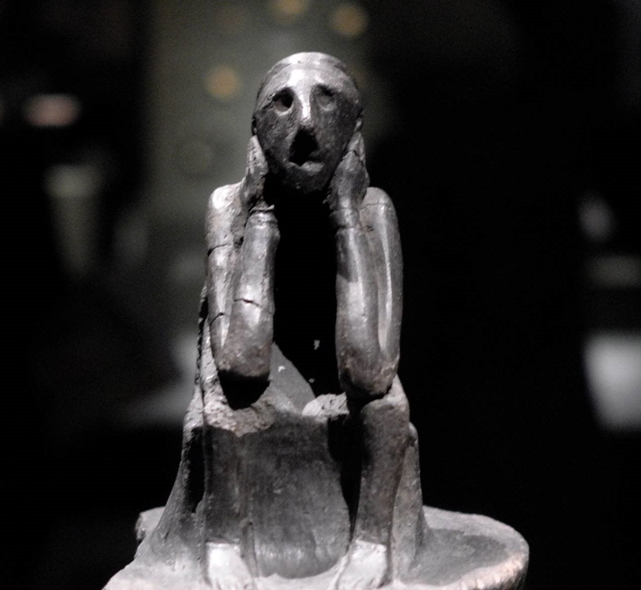 Spong Man, which is the earliest Anglo-Saxon sculpture of a person, from the 5th century