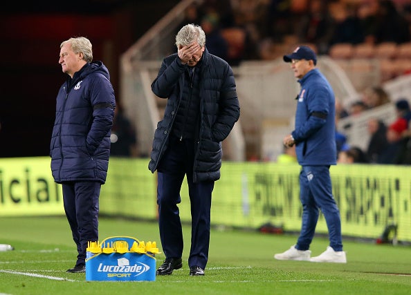 Roy Hodgson's side were brought down a notch after their draw against Arsenal