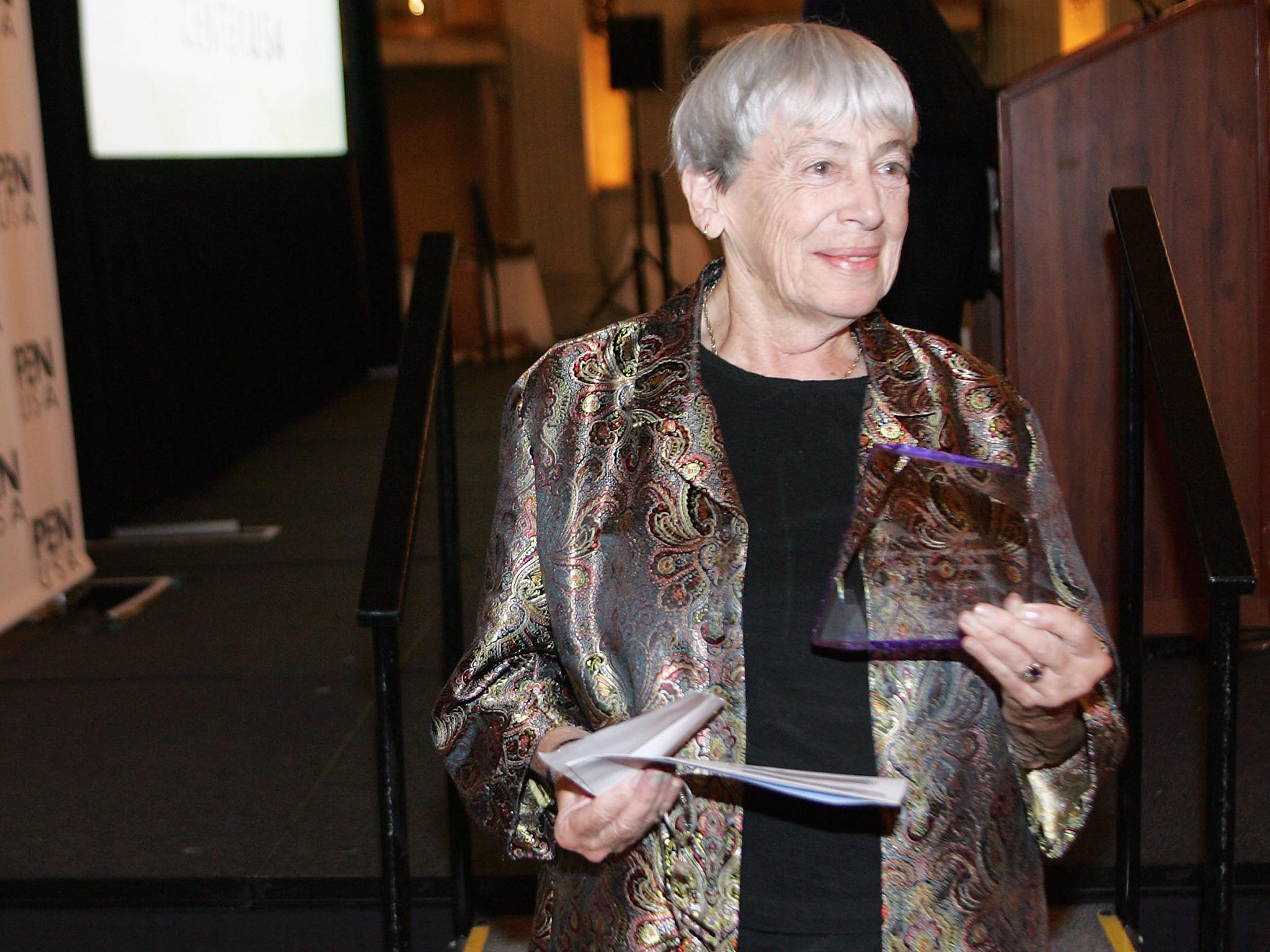 Ursula Le Guin, who died earlier this year, presided over American science fiction for nearly half a century (Getty)