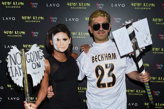 Mel B attended Heidi Klum's Halloween party as her former Spice Girls bandmate Victoria Beckham