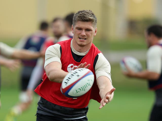 Owen Farrell starts at fly-half for England against South Africa