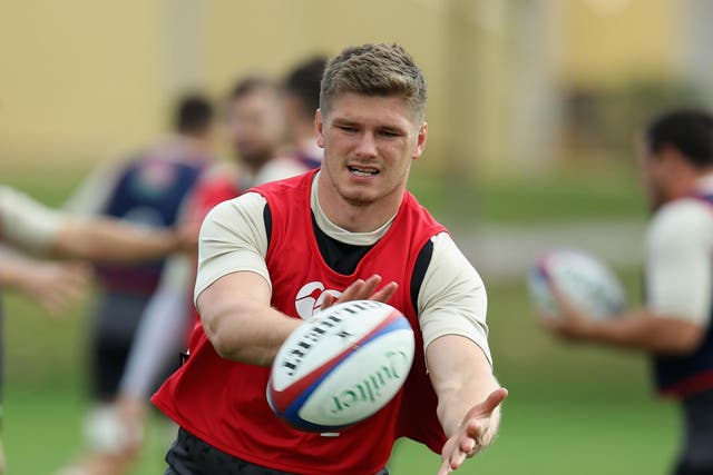 Owen Farrell starts at fly-half for England against South Africa