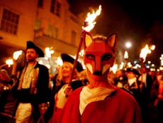 The Sussex town famed for burning effigies of hated public figures
