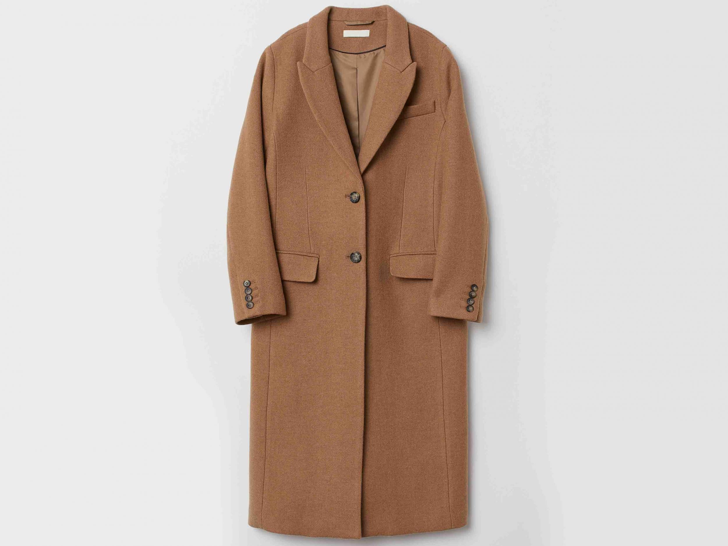 Wool-Blend Coat, £79.99, H&amp;M