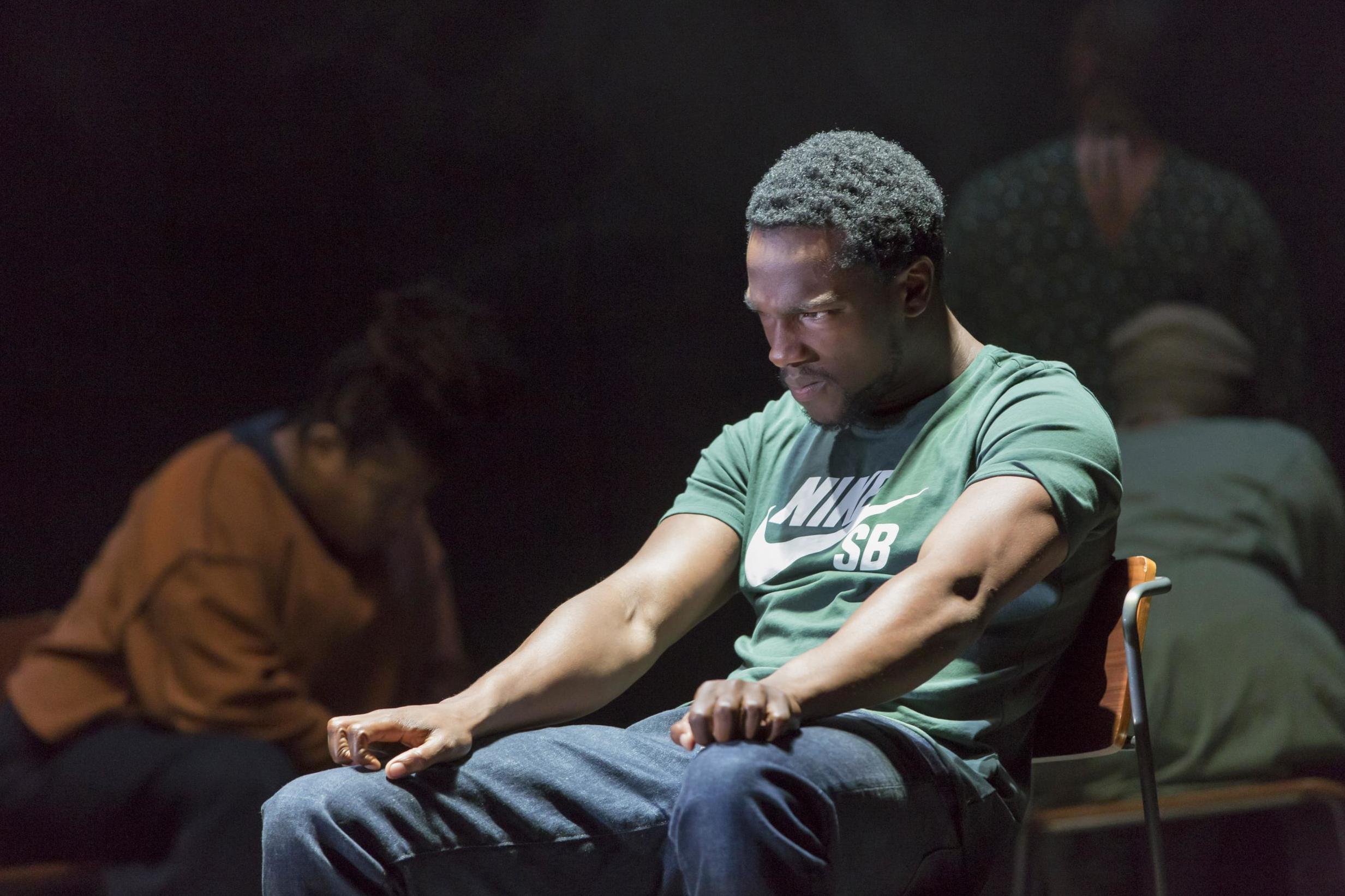 Tosin Cole gives a brilliant performance as an exasperated youth (Stephen Cummiskey)