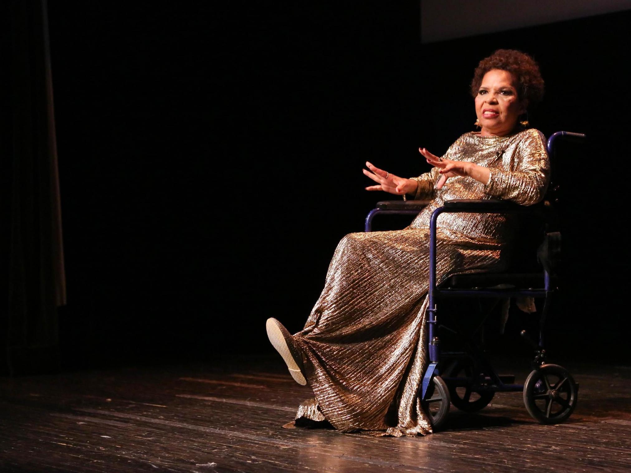 Shange marking the 40th anniversary of ‘For Colored Girls’ at an event in New York in 2014