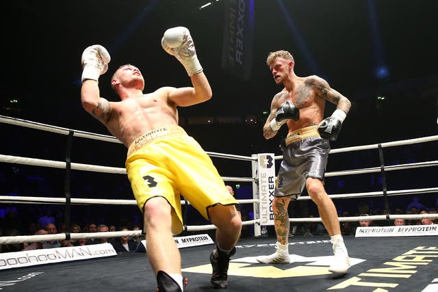 Tom Young stops Isaac Macleod at the first Ultimate Boxxer