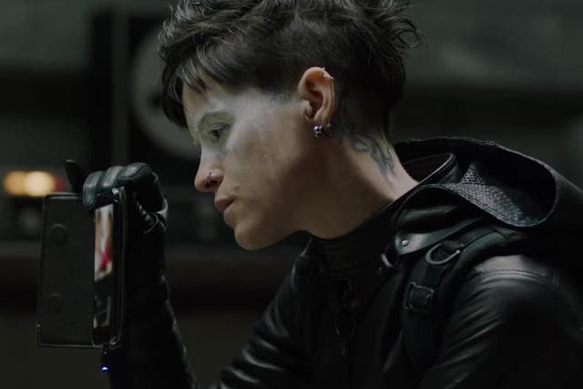 Claire Foy in 'The Girl In The Spider’s Web'