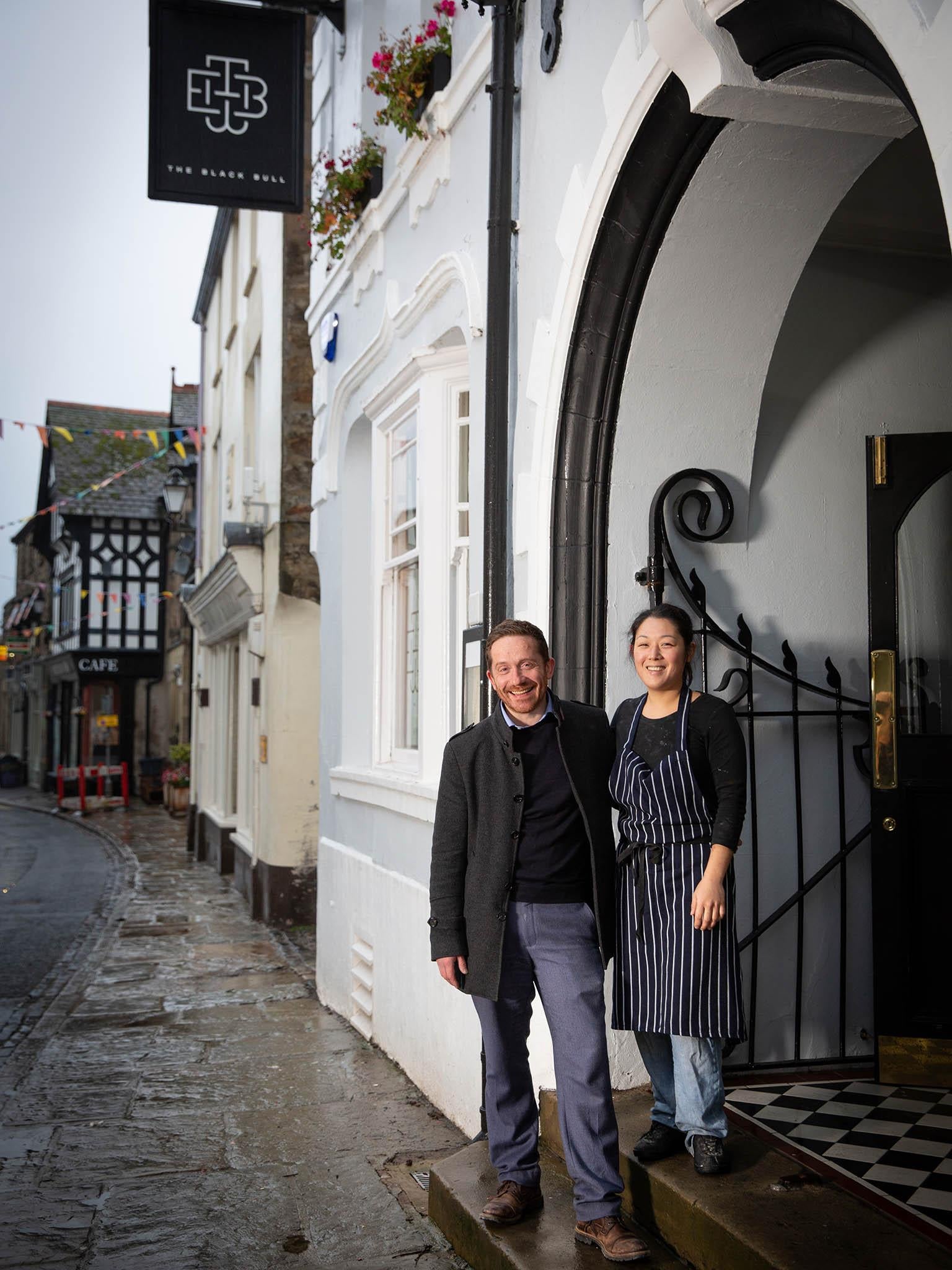 Nina and James Ratcliff reopened the pub in July after a full renovation following serious flooding (Rob Withrow)