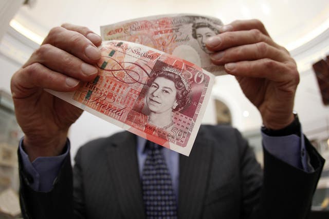 The bank has been replacing old paper notes with polymer versions, with a new £10 note launched earlier this year