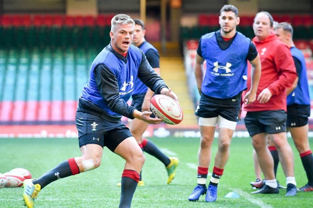 Gareth Anscombe starts at fly-half for Wales in their autumn international against Scotland