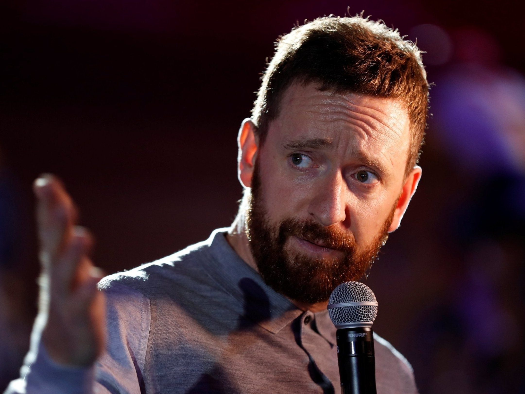 Bradley Wiggins is promoting his new book, ‘Icons’
