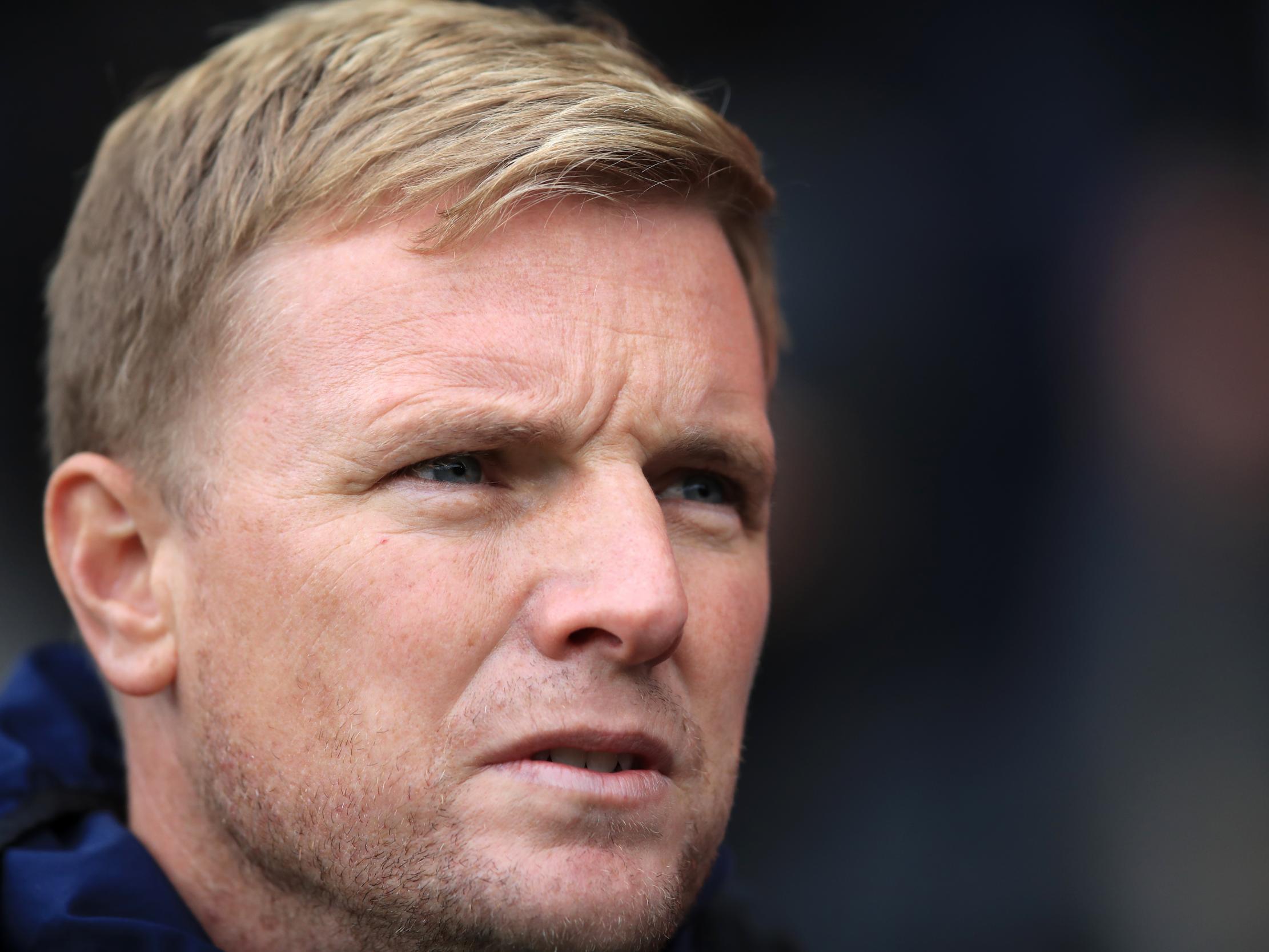 Eddie Howe may not be willing to leave high-flying Bournemouth at this stage