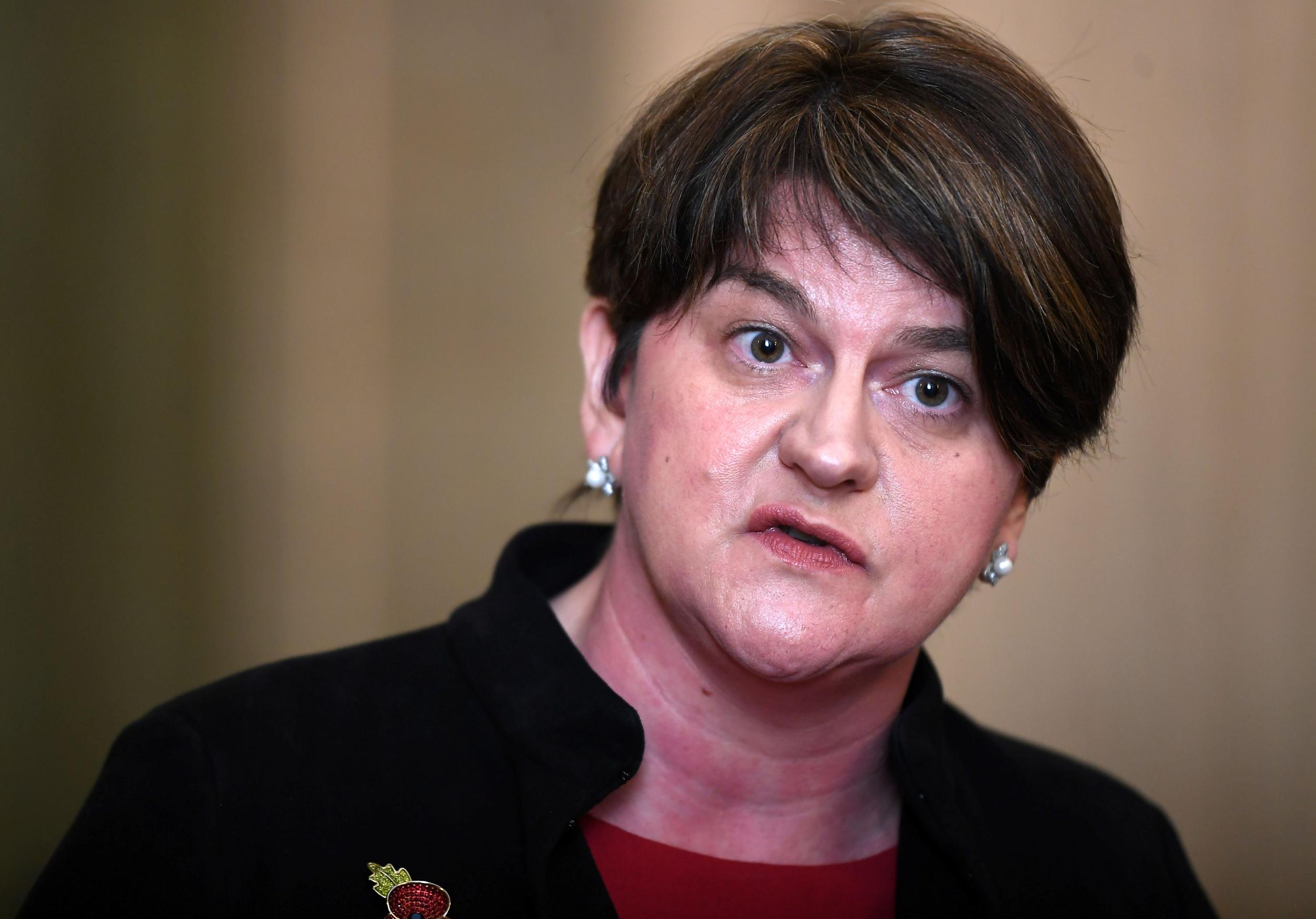 Arlene Foster will suggest Theresa May has not met her own criteria for a Brexit deal.
