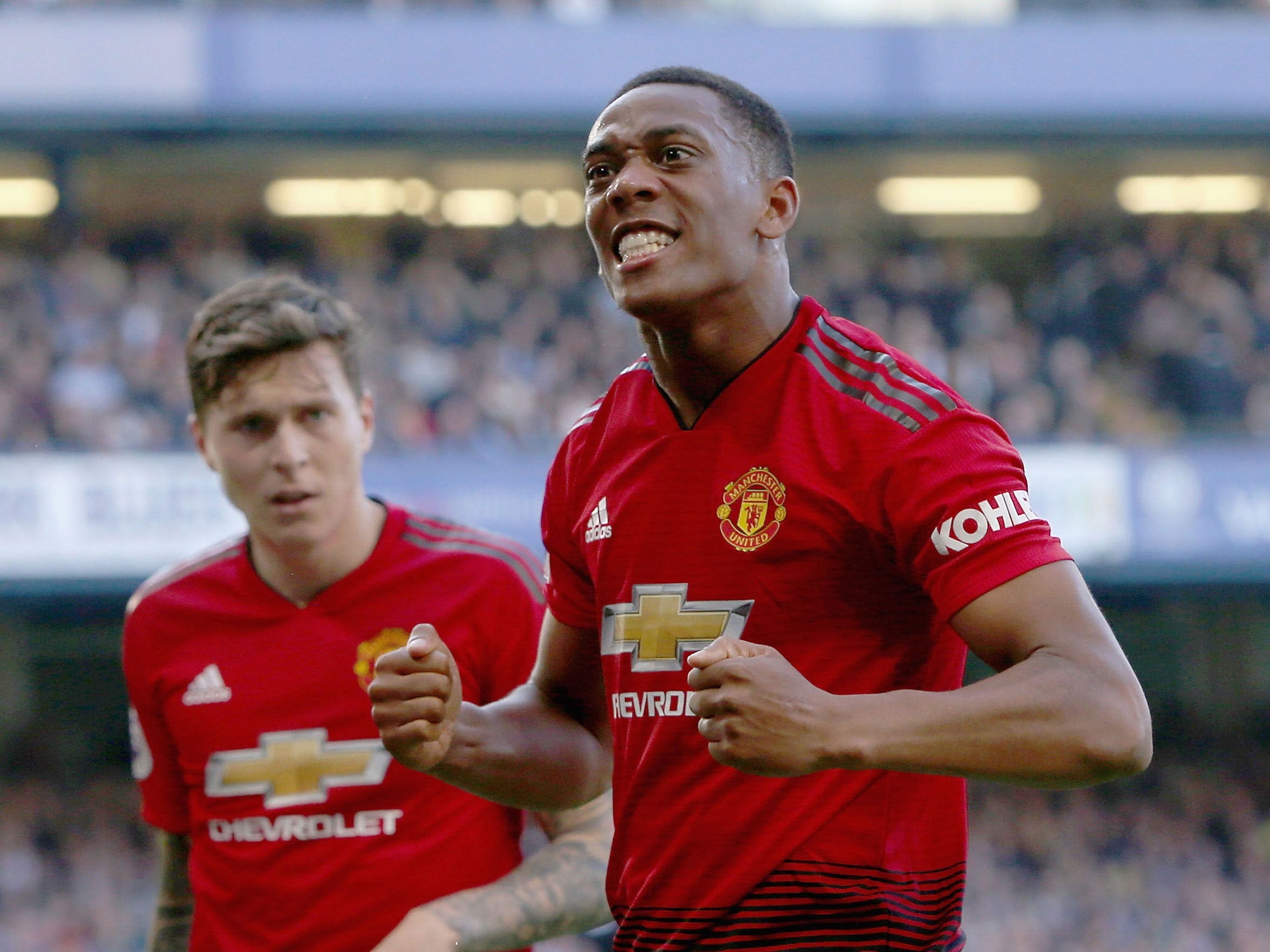 Anthony Martial has been in encouraging form for United