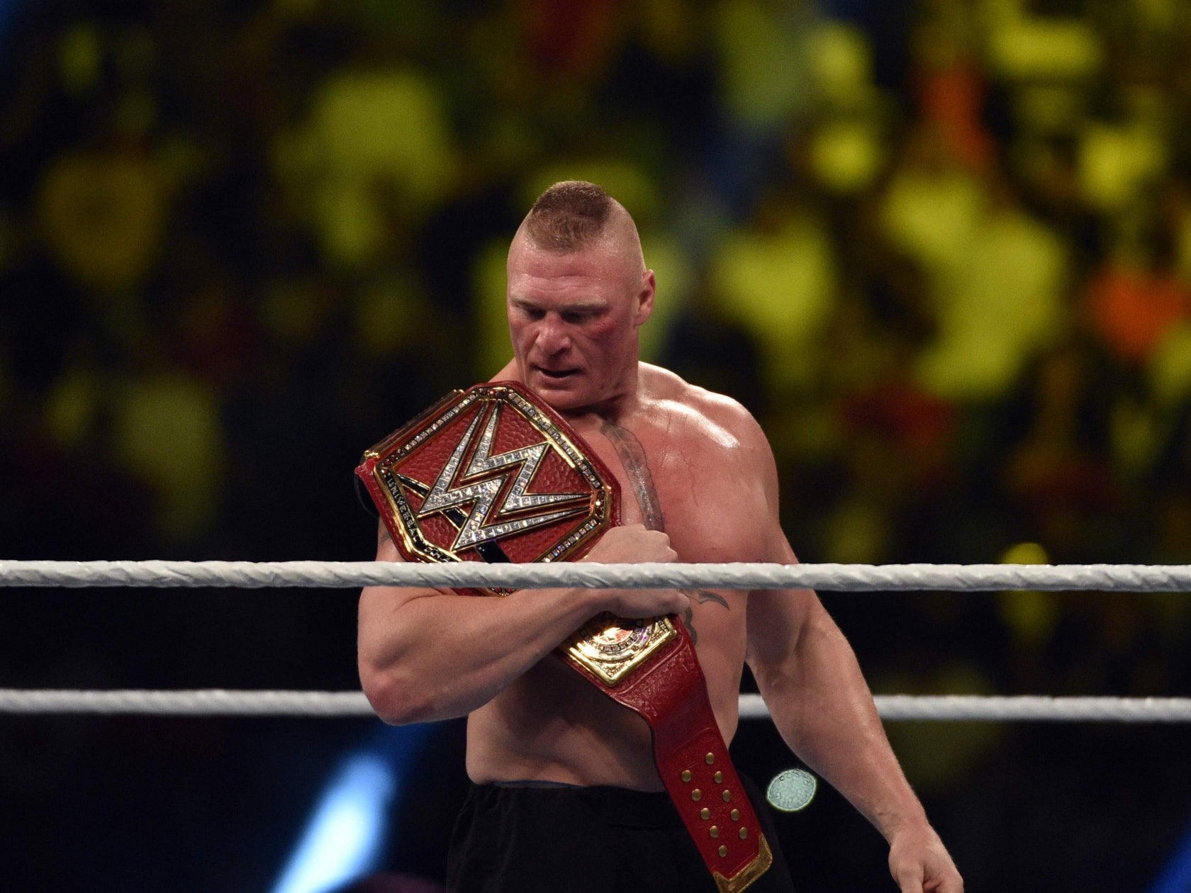 Brock Lesnar to return UFC a WWE champion