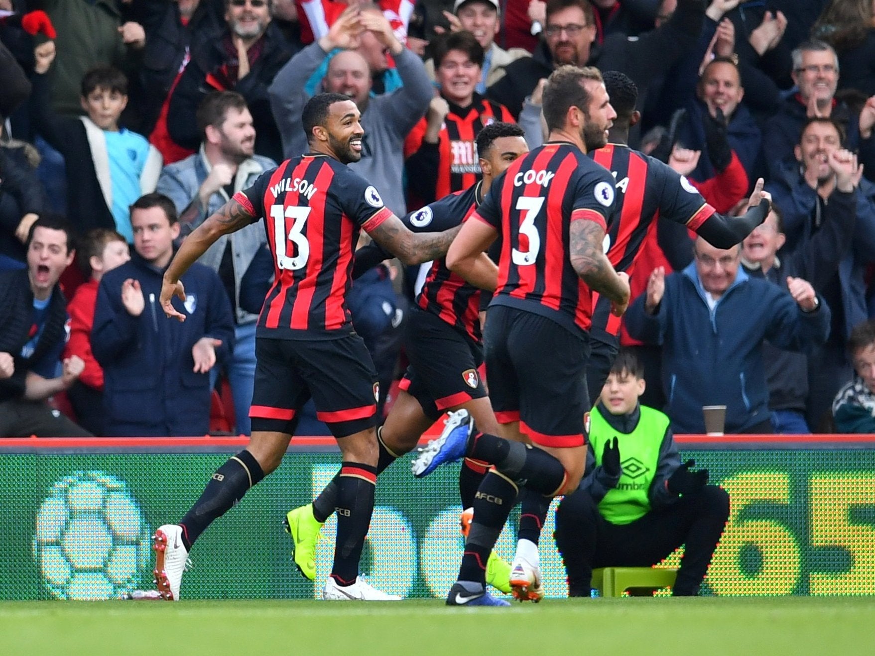 Eddie Howe believes Callum Wilson deserves an England call-up (Reuters)