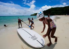 Palau becomes first country to ban ‘reef-toxic’ sun cream 