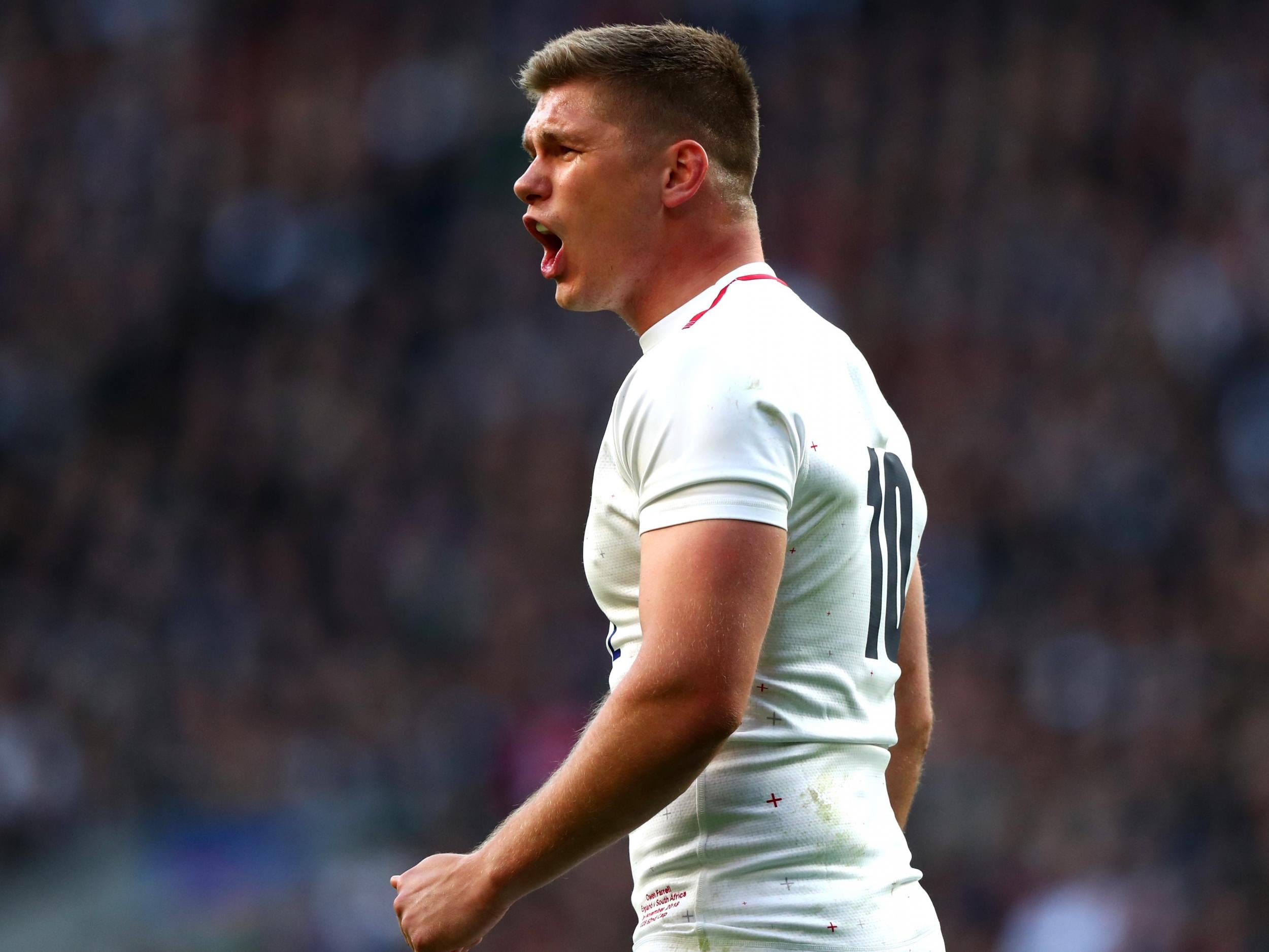 Owen Farrell is growing in importantance to England