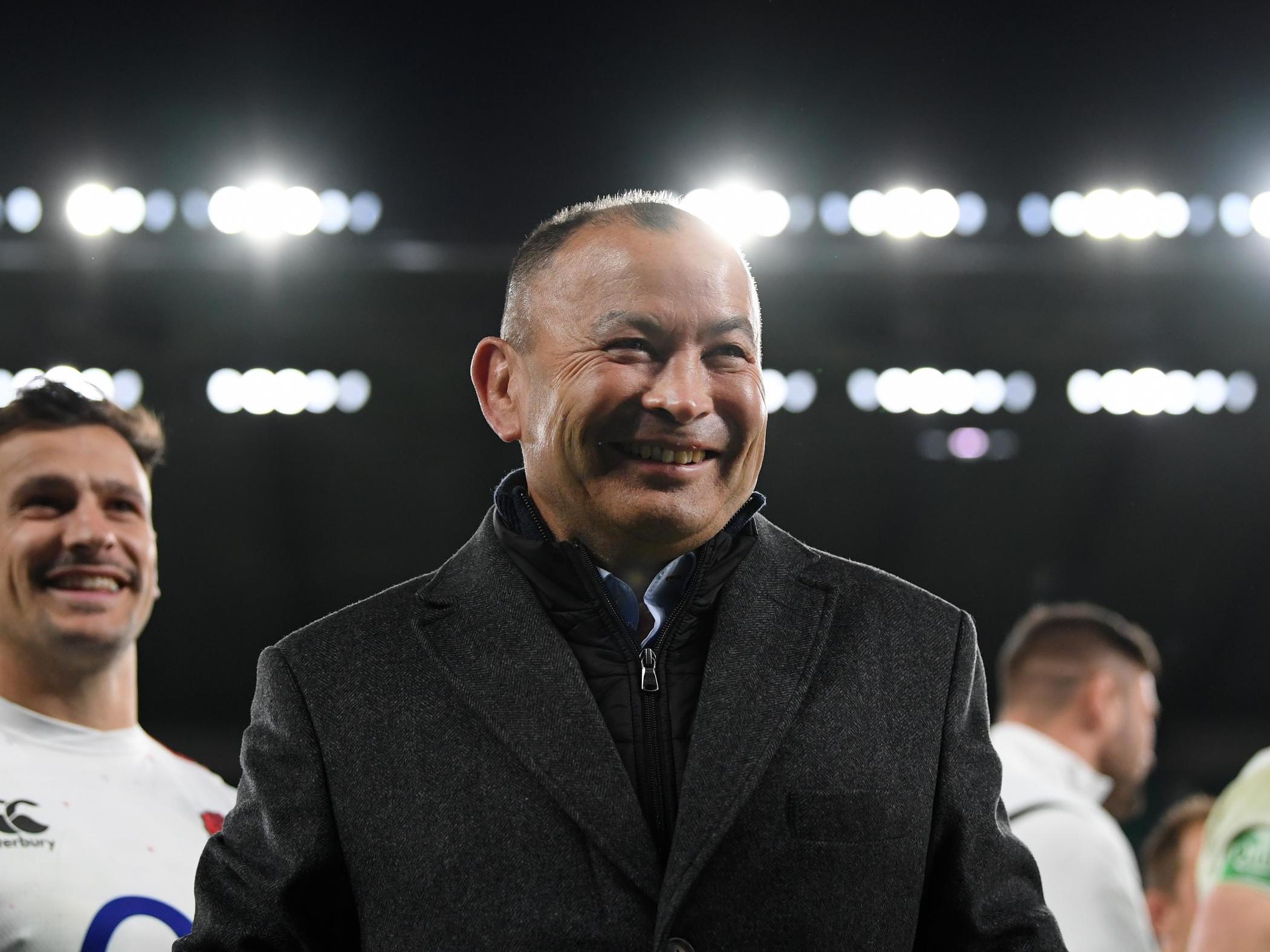 Eddie Jones revelled in the victory over the Springboks (Getty )