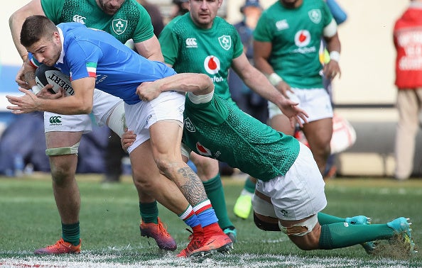 Italy failed to score a try against their dominant opposition in Chicago