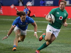 Autumn internationals: Ireland run rampant against Italy in Chicago