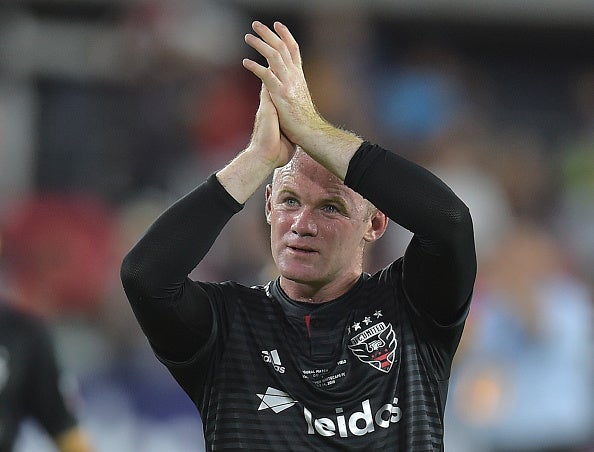 Rooney scored 12 goals in 21 games for DC United