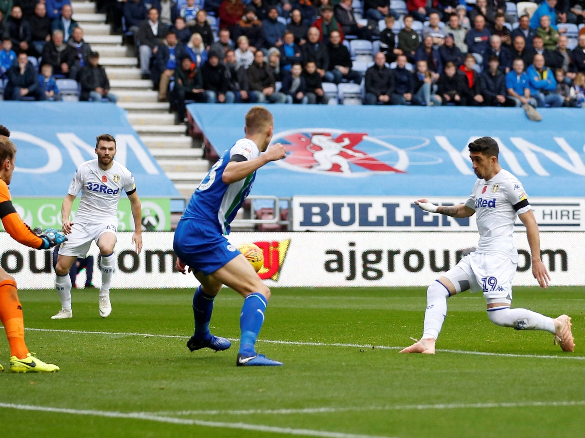 Pablo Hernandez leveled the scores for Leeds