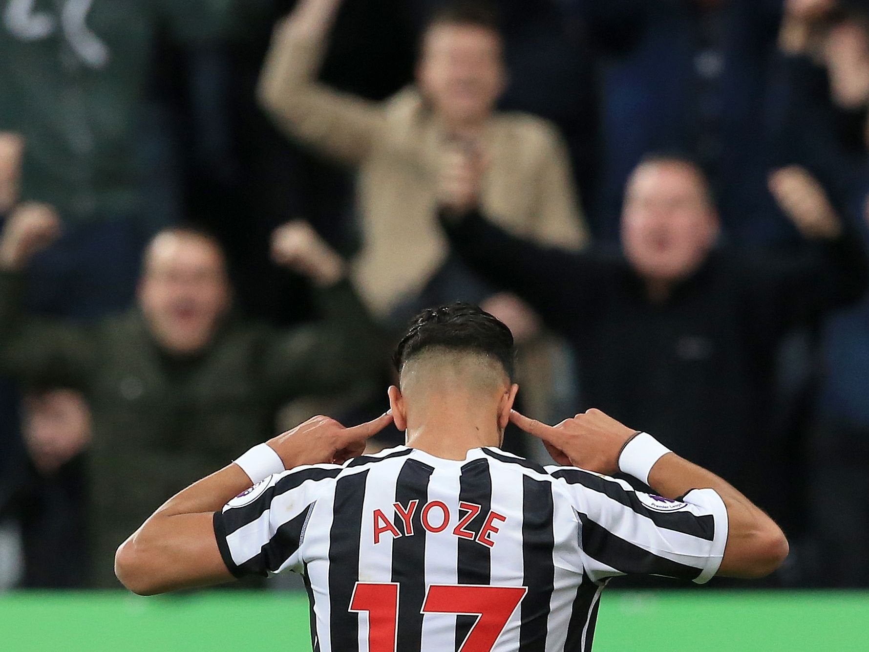 Ayoze Perez celebrated his match-winning goal in reference to the jeers he received when he came on