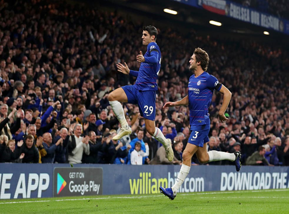 Morata's second put Chelsea back in front