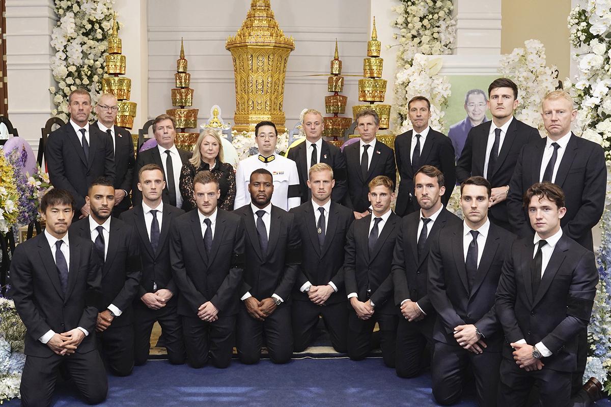 The Leicester squad in Thailand