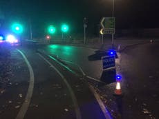 Man and child dead and nine others injured after crash in Cheshire