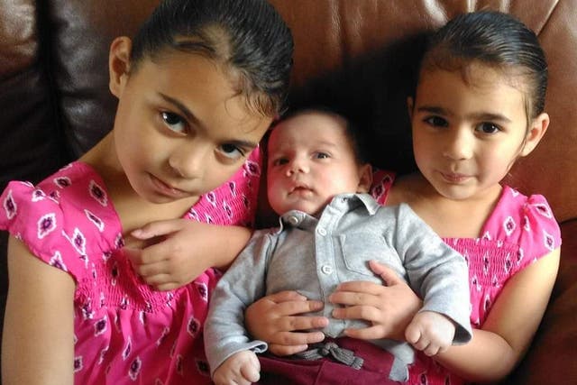 Luke Thomas has been separated from his two daughters and new-born son amid months of Home Office delay and errors by immigration officials