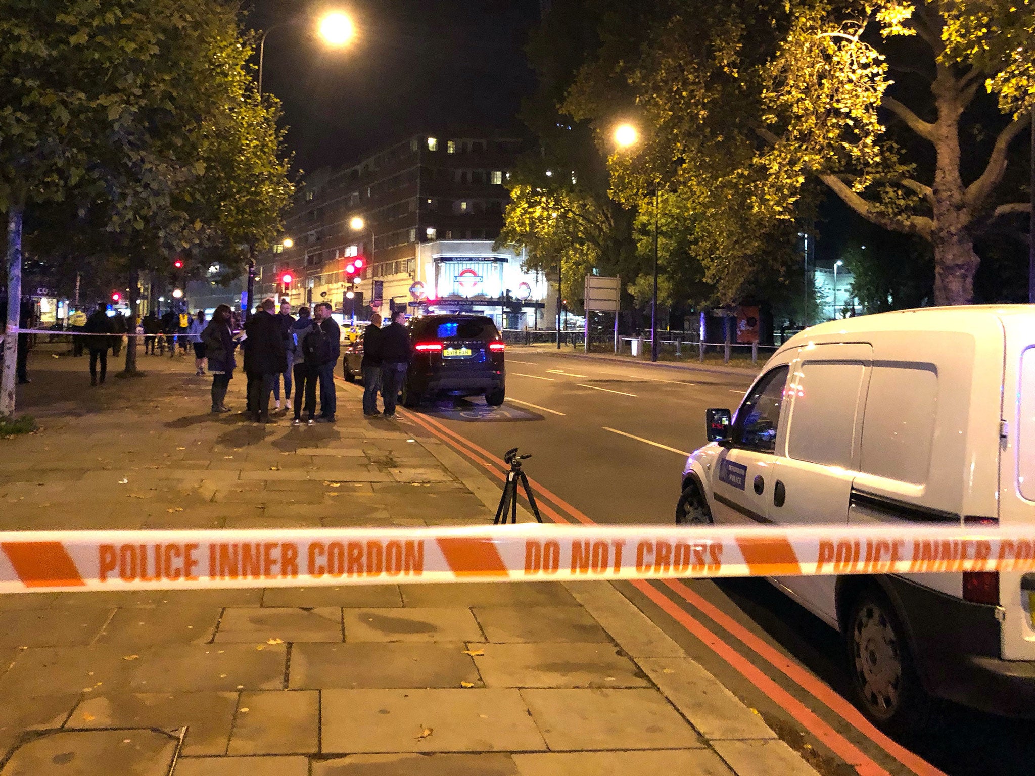 A 17-year-old boy was stabbed outside Clapham South station on Friday, one of three fatal attacks in south London since Thursday evening