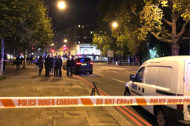 A 17-year-old boy was stabbed outside Clapham South station on Friday, one of three fatal attacks in south London since Thursday evening