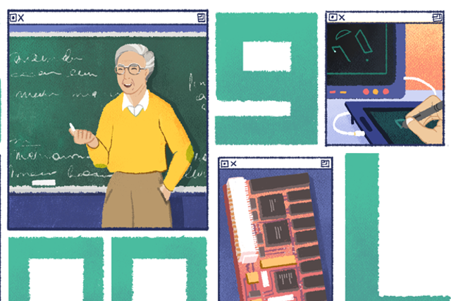 Google Doodle honours computer scientist Michael Dertouzos, 5 November, 2018
