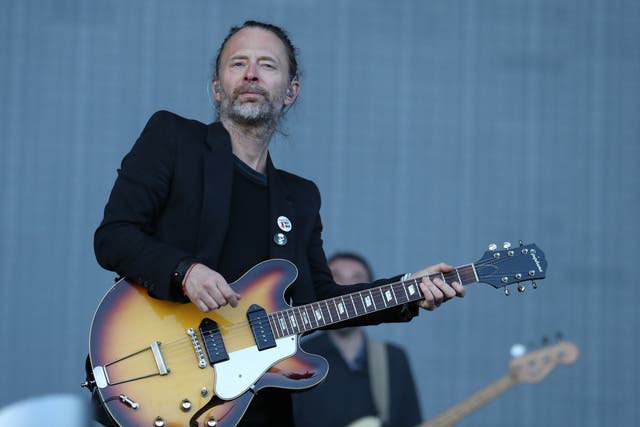 Radiohead frontman Thom Yorke