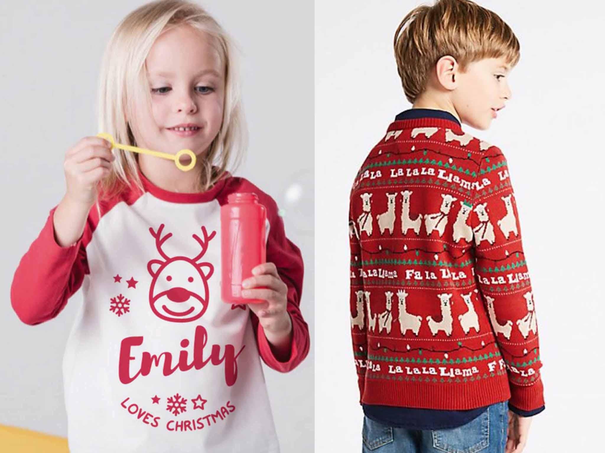 personalised christmas outfits