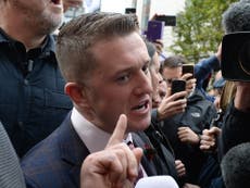 Tommy Robinson formally released from bail