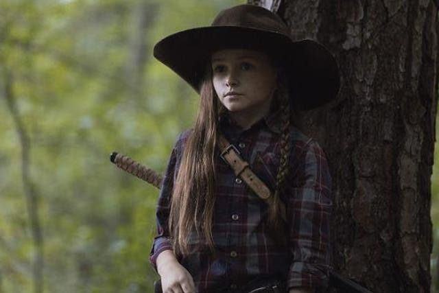 The character Judith Grimes in 'The Walking Dead'