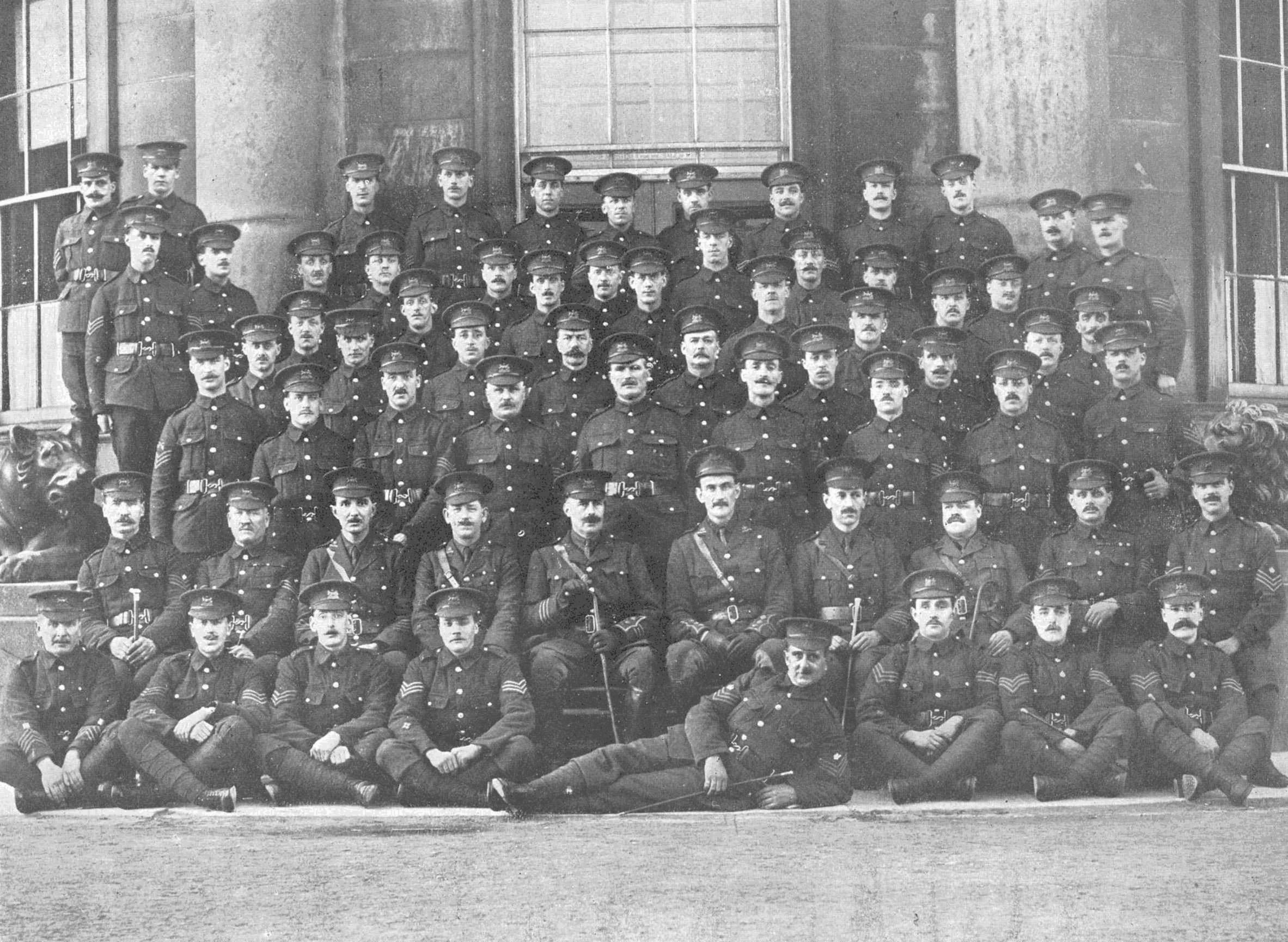 Battalion photographs can be searched through on Findmypast