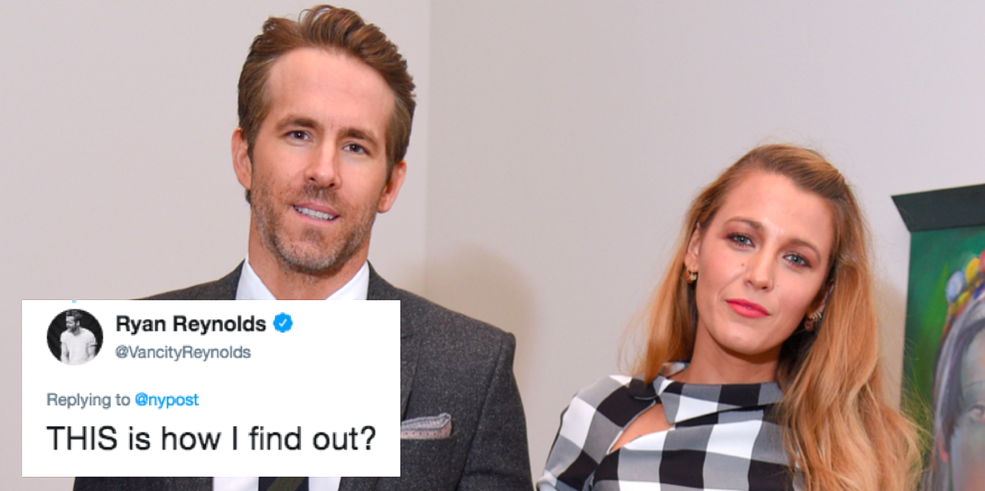 Ryan Reynolds Latest Roast Of Blake Lively Might Be His Best Yet 