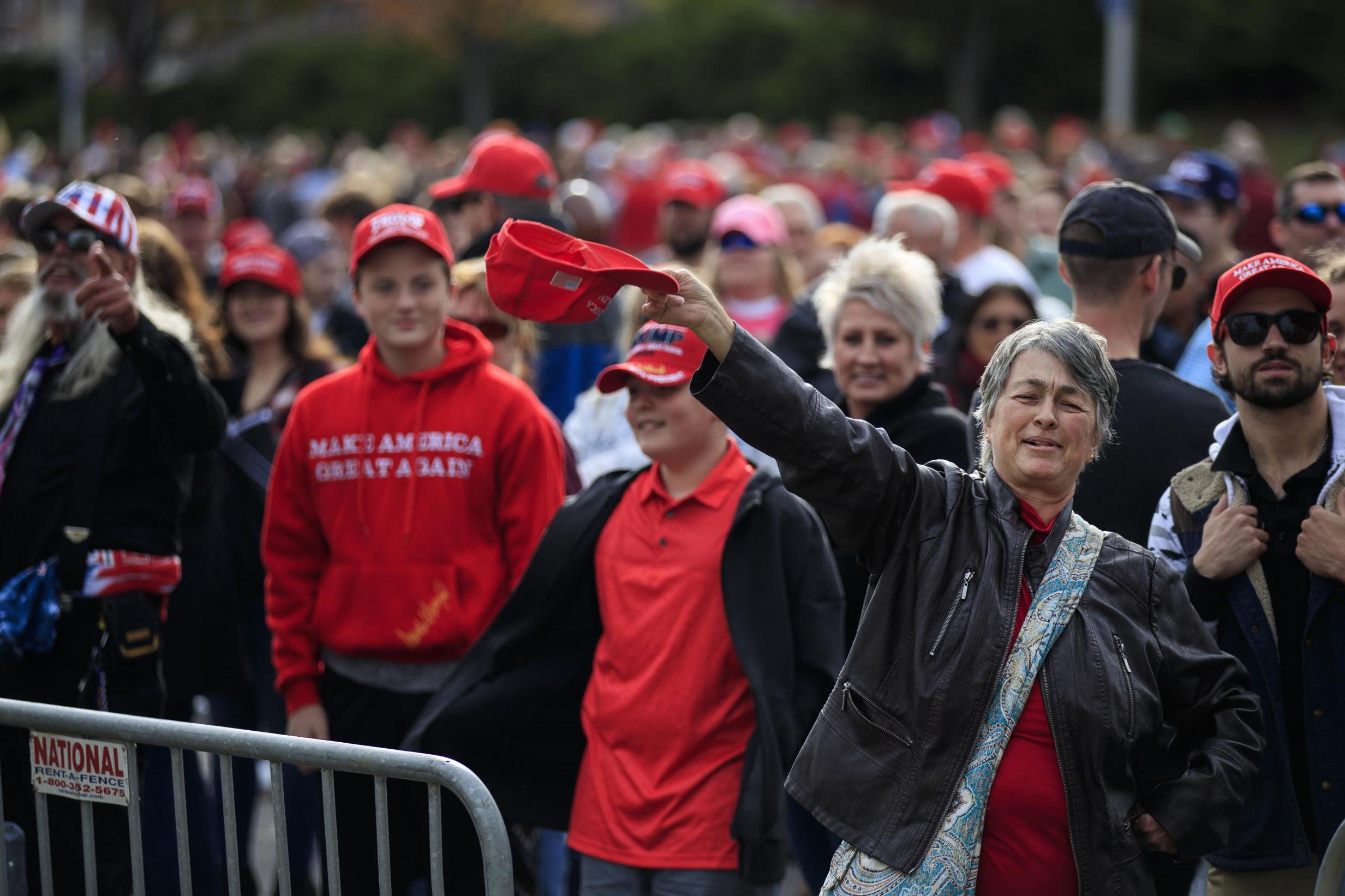 Midterms 2018: Inside Trump&apos;s Tennessee &apos;Maga&apos; rally on the eve of crucial elections – &apos;Trump is literally my idol&apos;