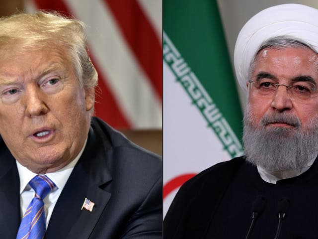 President Donald Trump has angered President Hassan Rouhani by renewing sanctions