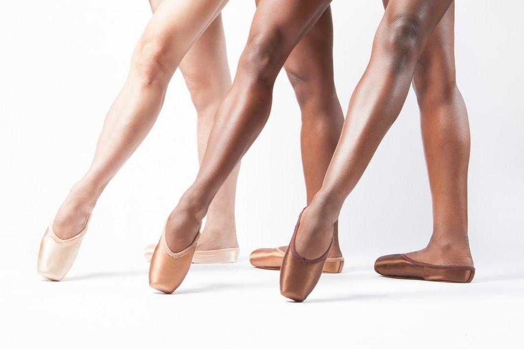 Ballet shoes for black and Asian 