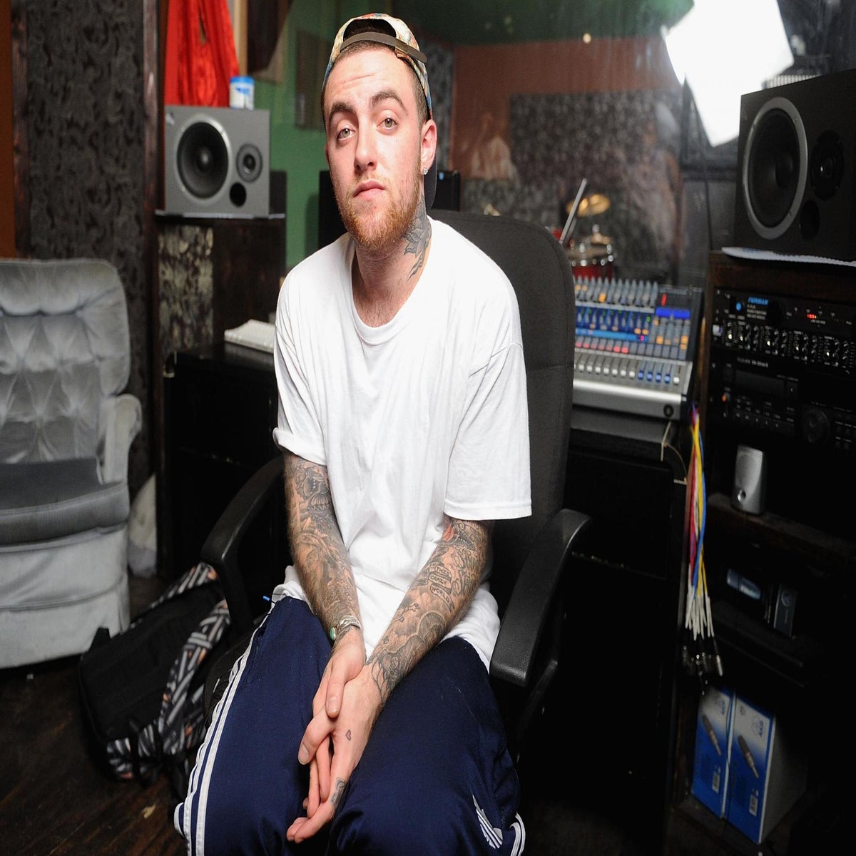 Rapper Lil Xan Reveals New Face Tattoo Dedicated to Mac Miller