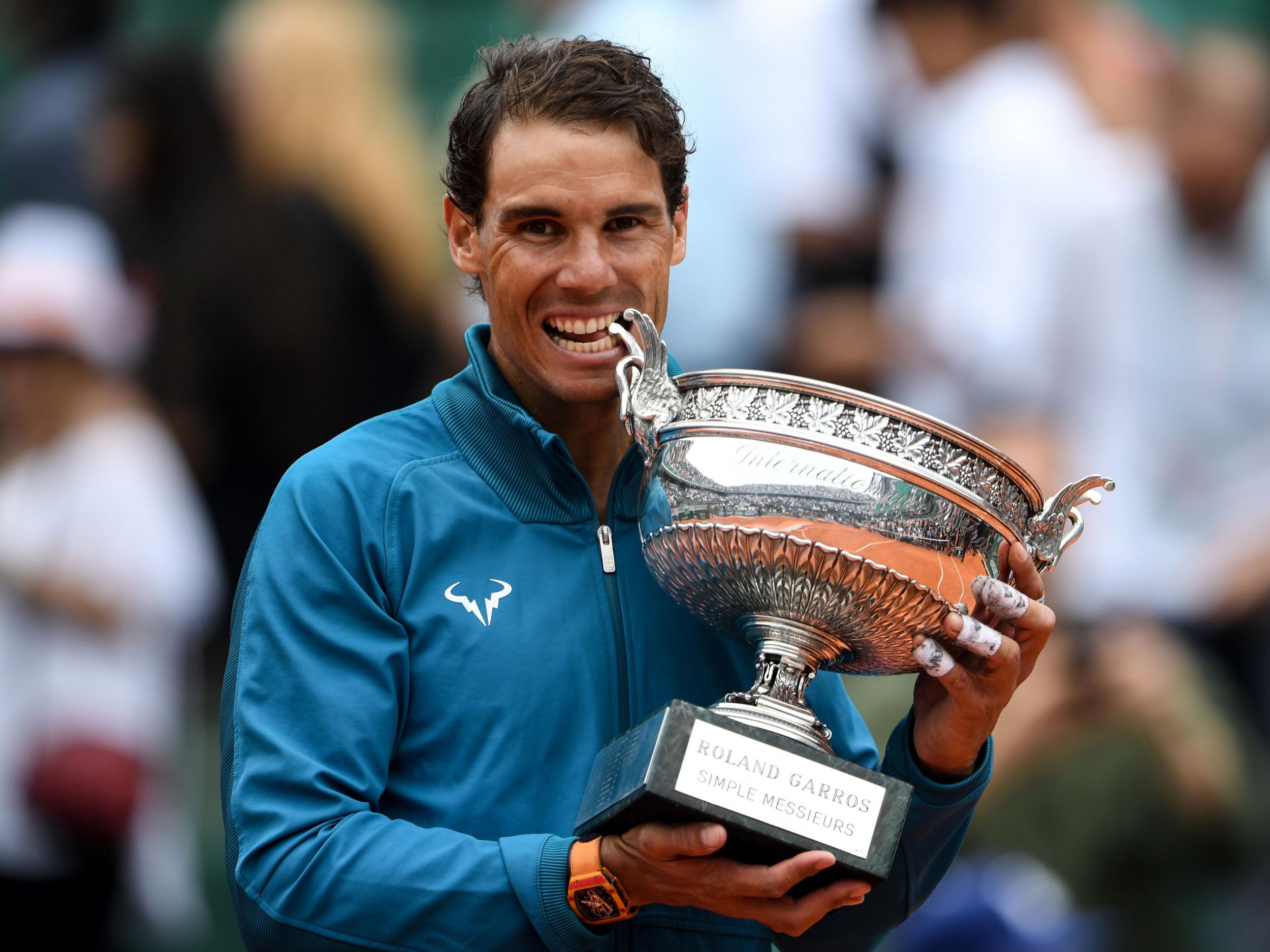 Rafael Nadal has called time on a challenging year