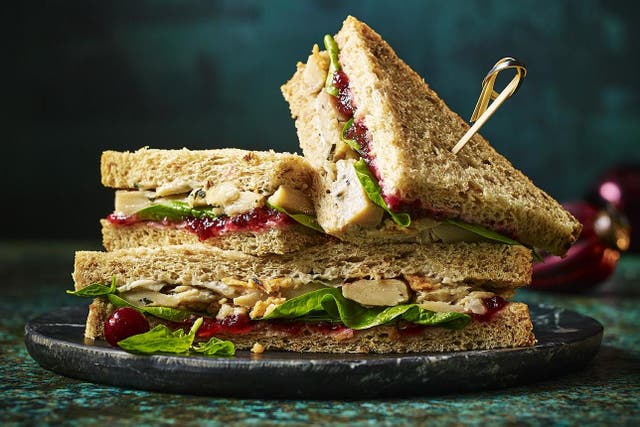 Marks & Spencer's No Turkey Feast Sandwich